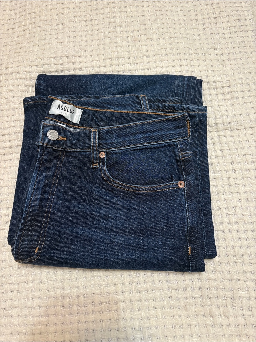 Agolde Deep High-Rise Jeans